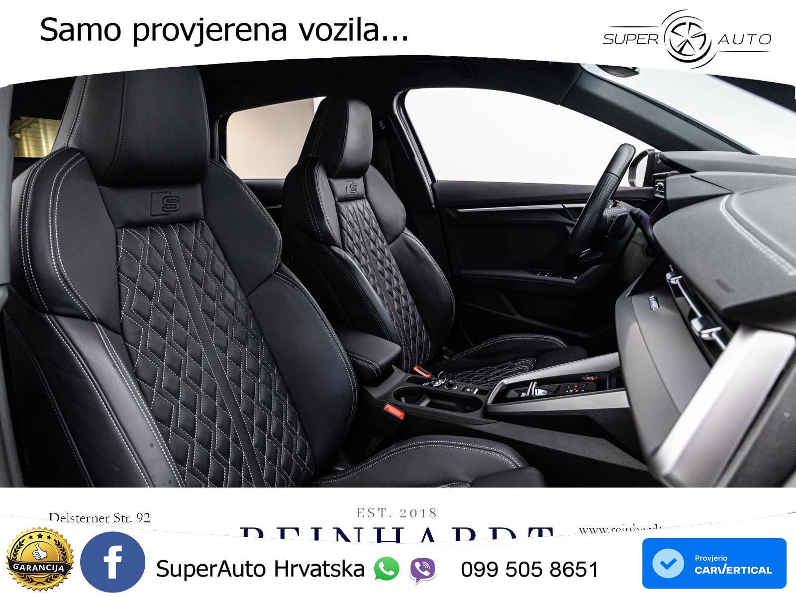 Audi S3 2.0 TFSI (310 KS) quattro S tronic LED+GR SJED+ACC