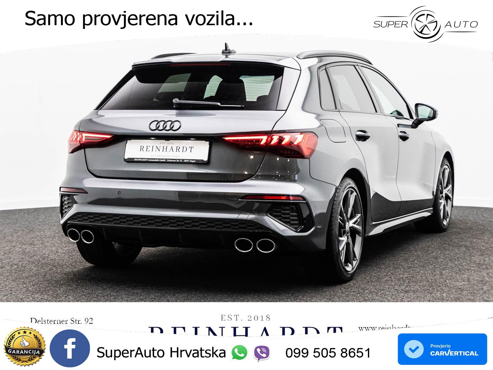 Audi S3 2.0 TFSI (310 KS) quattro S tronic LED+GR SJED+ACC