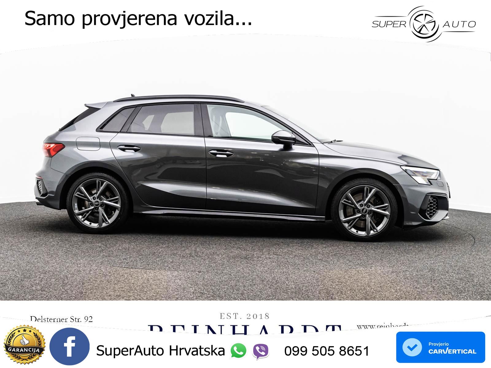Audi S3 2.0 TFSI (310 KS) quattro S tronic LED+GR SJED+ACC
