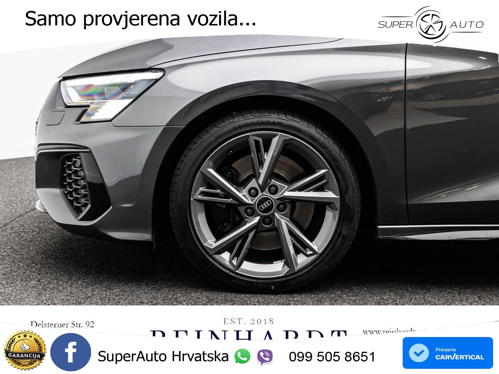 Audi S3 2.0 TFSI (310 KS) quattro S tronic LED+GR SJED+ACC