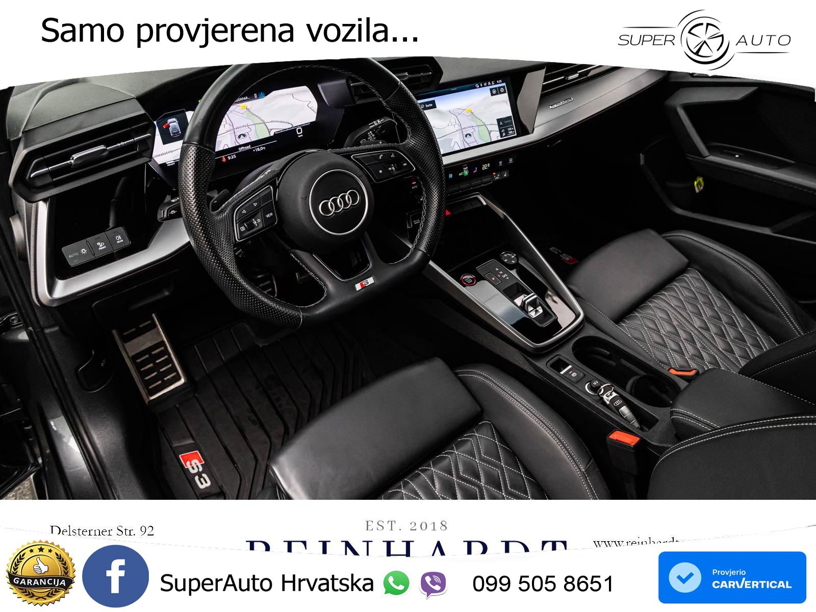 Audi S3 2.0 TFSI (310 KS) quattro S tronic LED+GR SJED+ACC