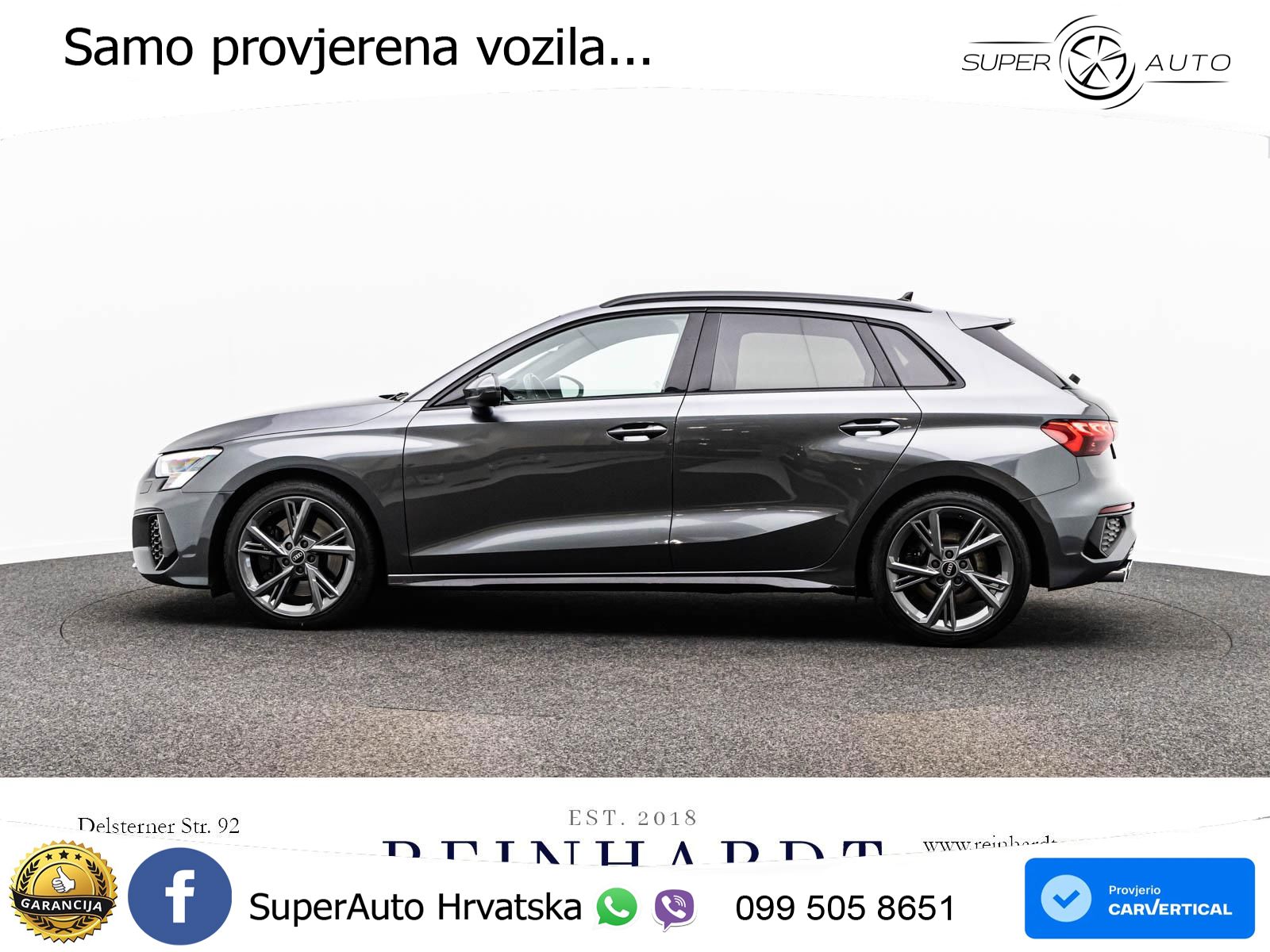 Audi S3 2.0 TFSI (310 KS) quattro S tronic LED+GR SJED+ACC