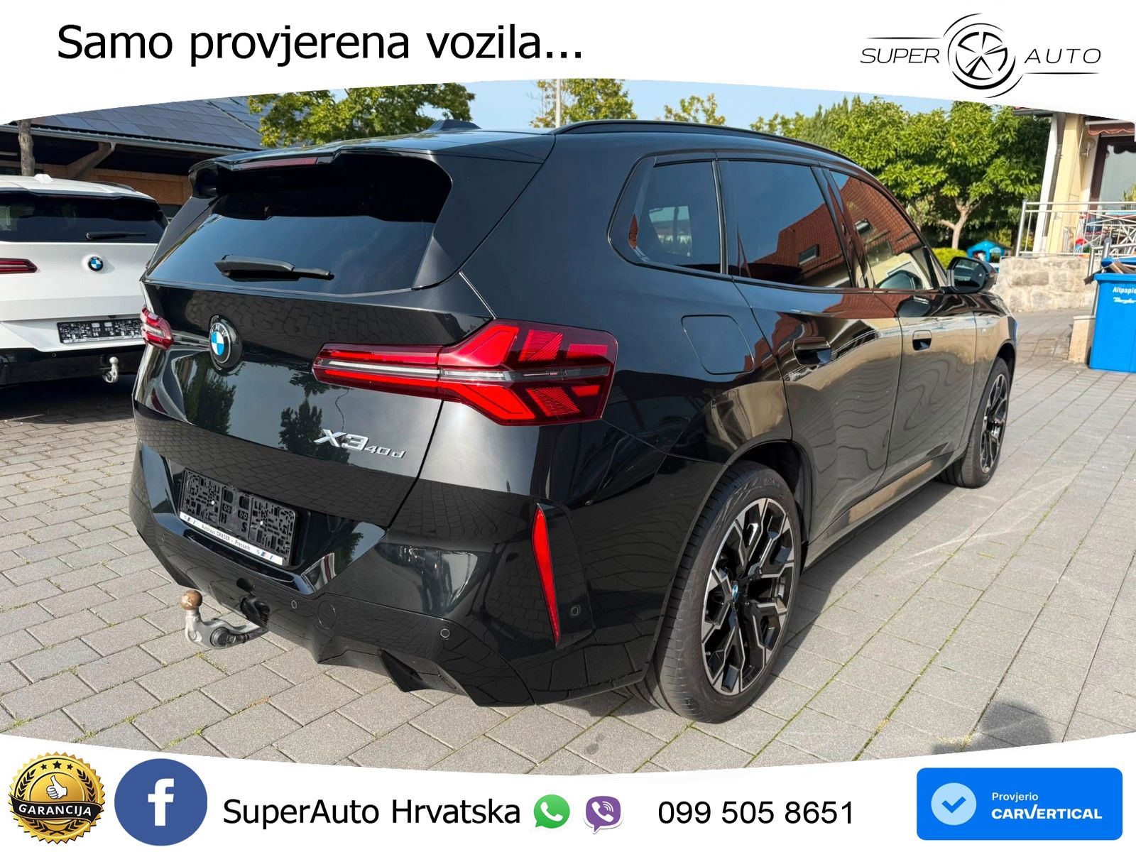 BMW X3 40d xDrive Steptronic M Sport LED+GR SJED+ACC
