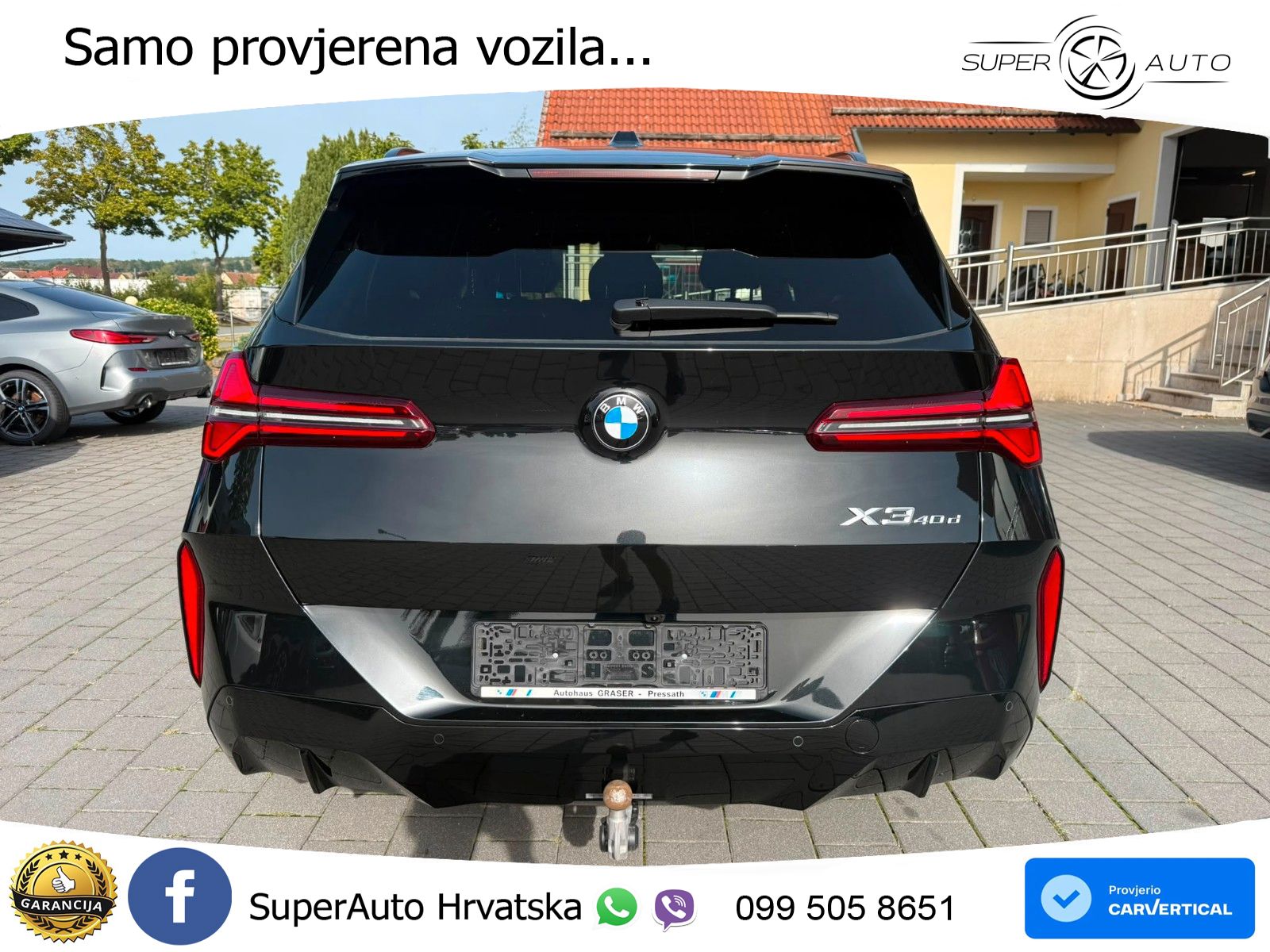 BMW X3 40d xDrive Steptronic M Sport LED+GR SJED+ACC