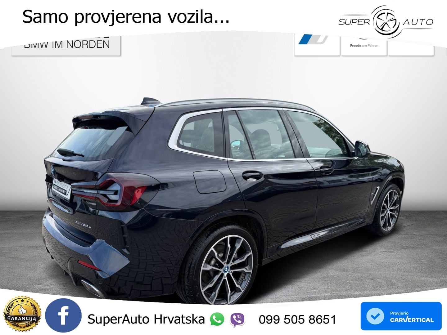 BMW X3 30e xDrive Steptronic M Sport LED+GR SJED+ACC