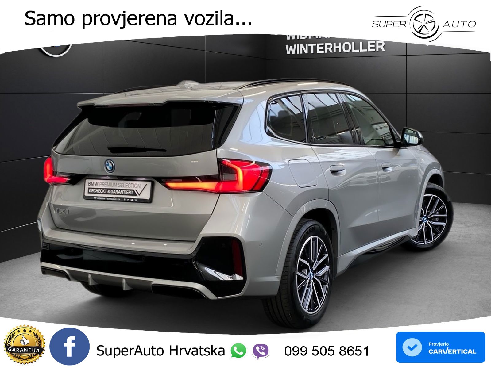 BMW iX1 68 kWh (313 KS) xDrive30 M Sport LED+GR SJED+ACC