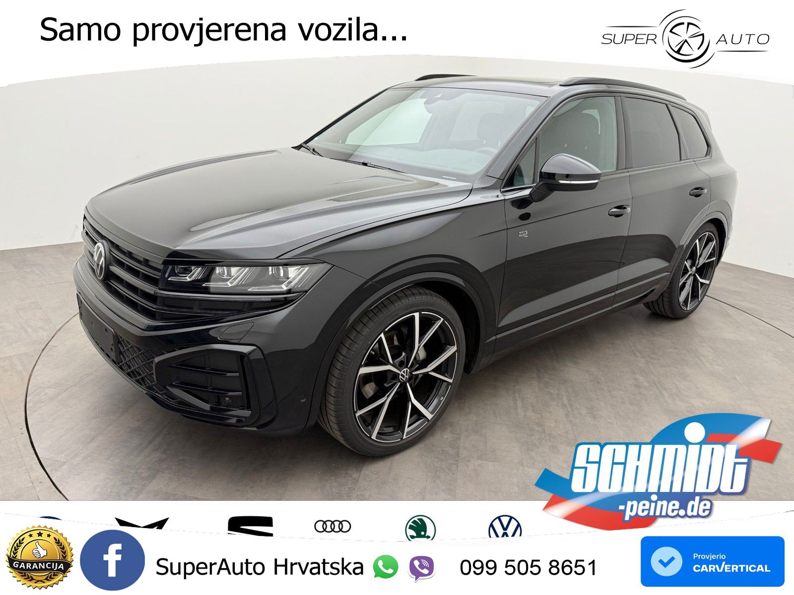 Volkswagen Touareg 3.0 V6 TDI (286 KS) 4MOTION Tiptronic ZRAČNI+ACC+GR SJED+KAM+PANO