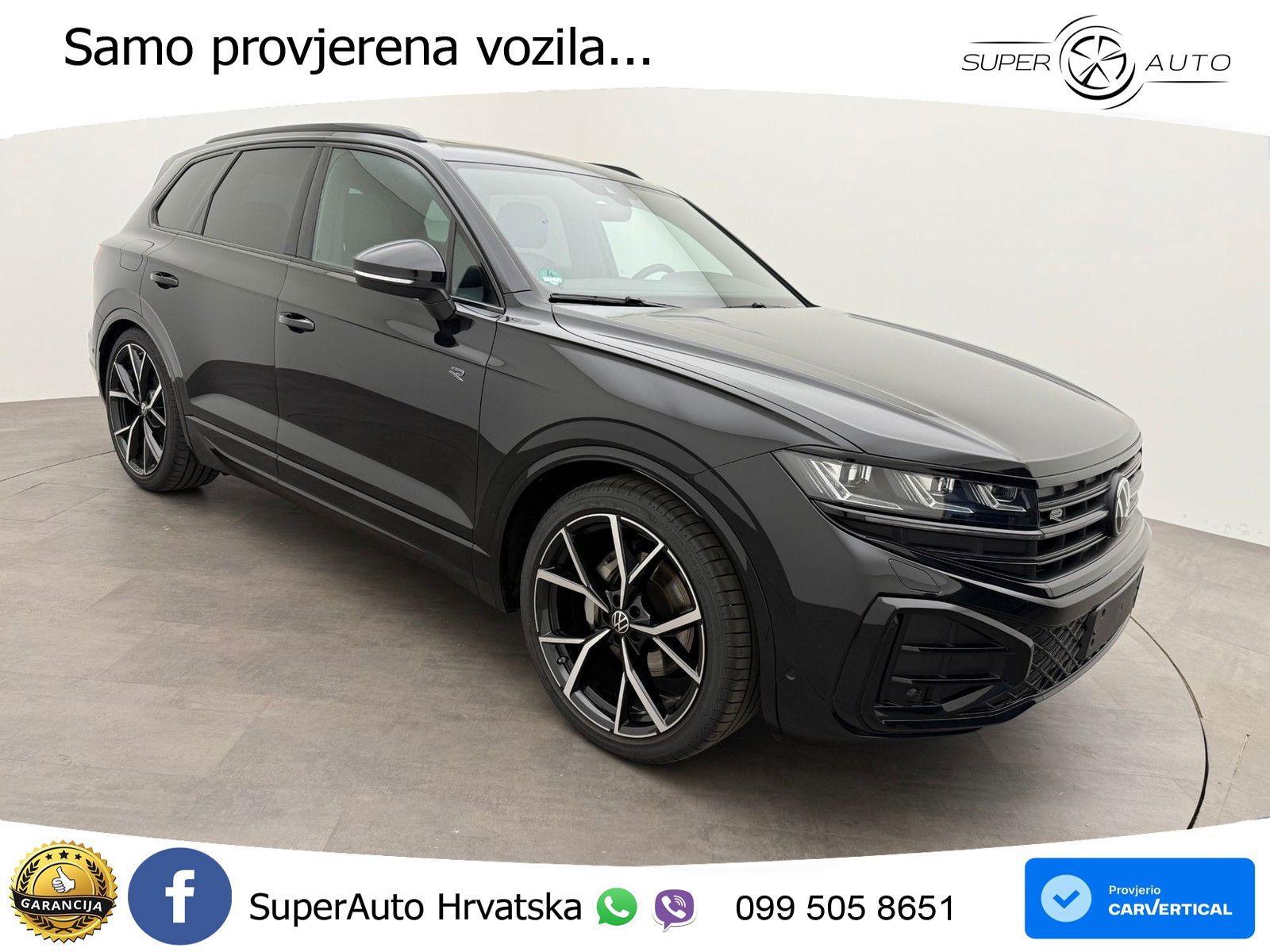 Volkswagen Touareg 3.0 V6 TDI (286 KS) 4MOTION Tiptronic ZRAČNI+ACC+GR SJED+KAM+PANO