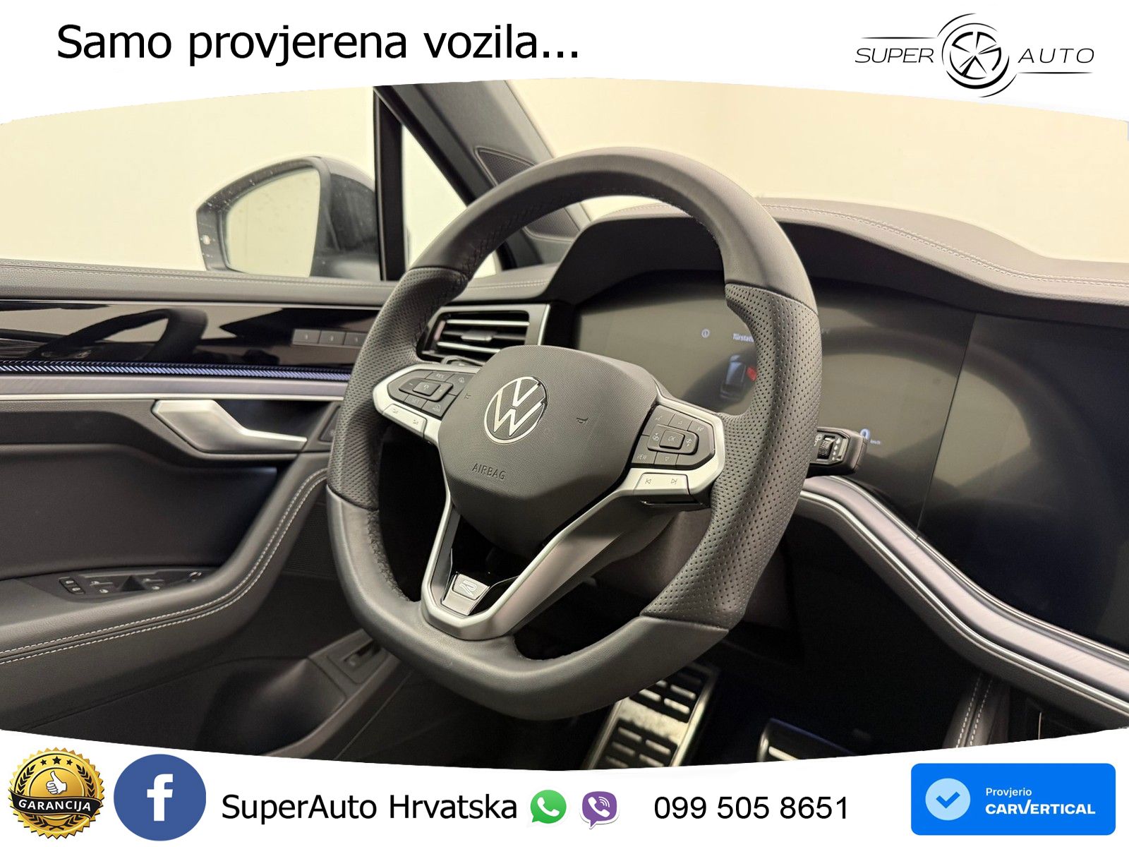 Volkswagen Touareg 3.0 V6 TDI (286 KS) 4MOTION Tiptronic ZRAČNI+ACC+GR SJED+KAM+PANO
