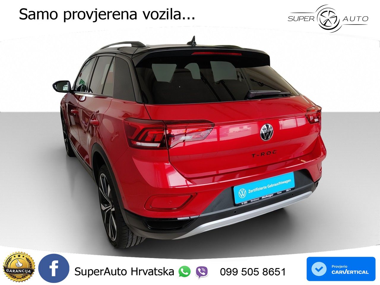 Volkswagen T-Roc I 1.5 TSI (150 KS) DSG LED+GR SJED+ACC