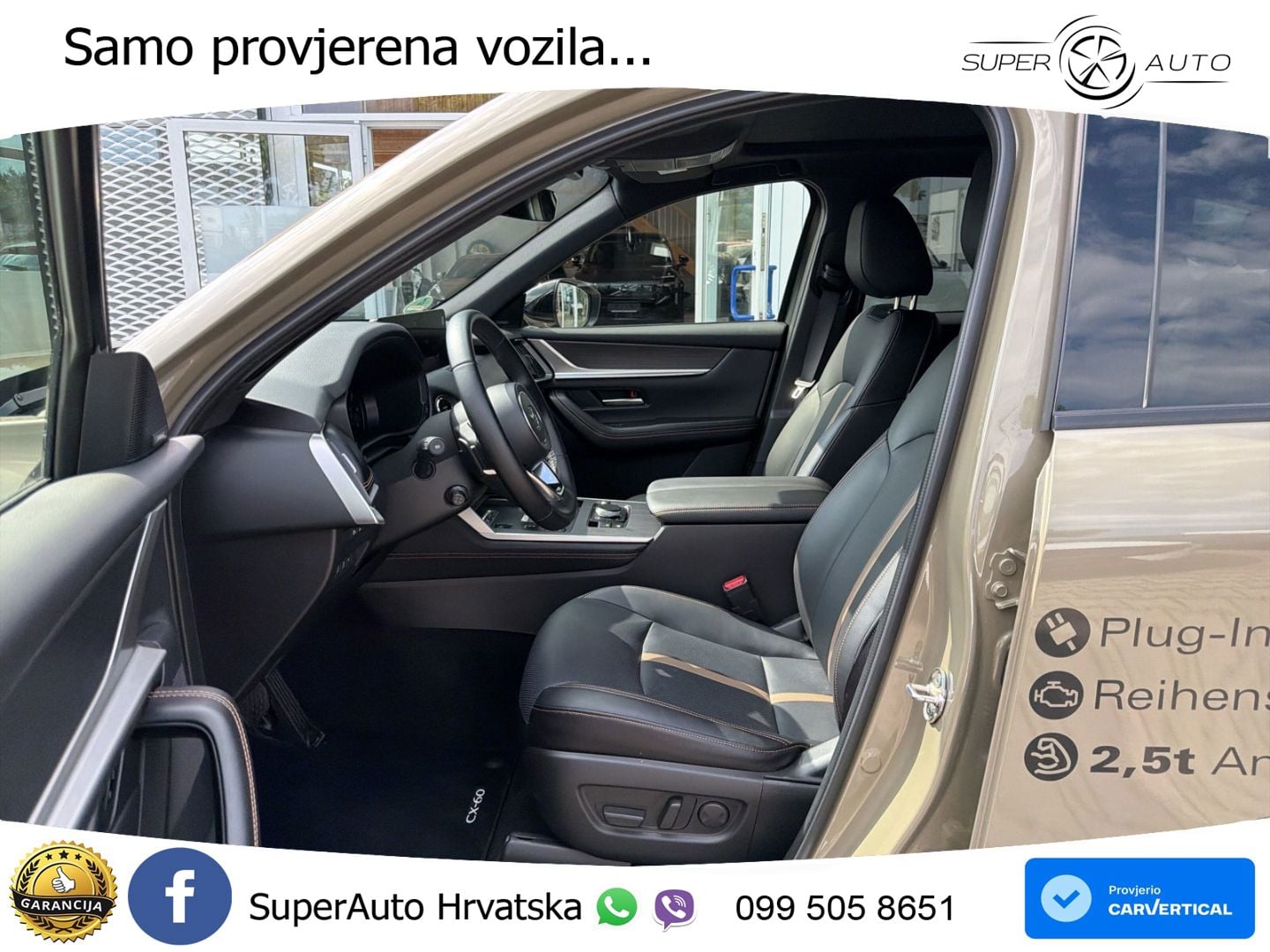 Mazda CX-60 2.5 e-Skyactiv (328 KS) AWD Automatic MATRIX+GR SJED+KAM
