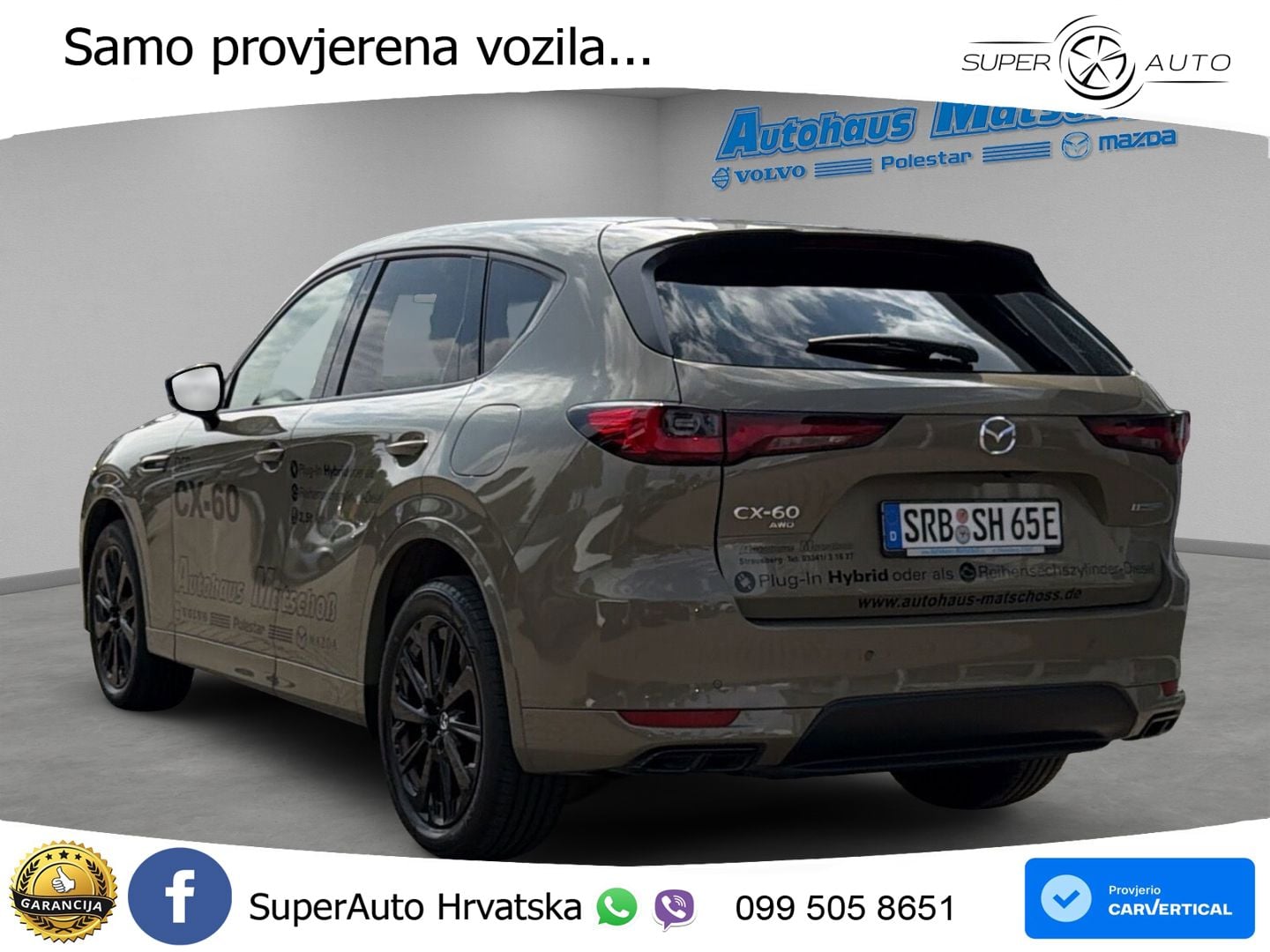 Mazda CX-60 2.5 e-Skyactiv (328 KS) AWD Automatic MATRIX+GR SJED+KAM