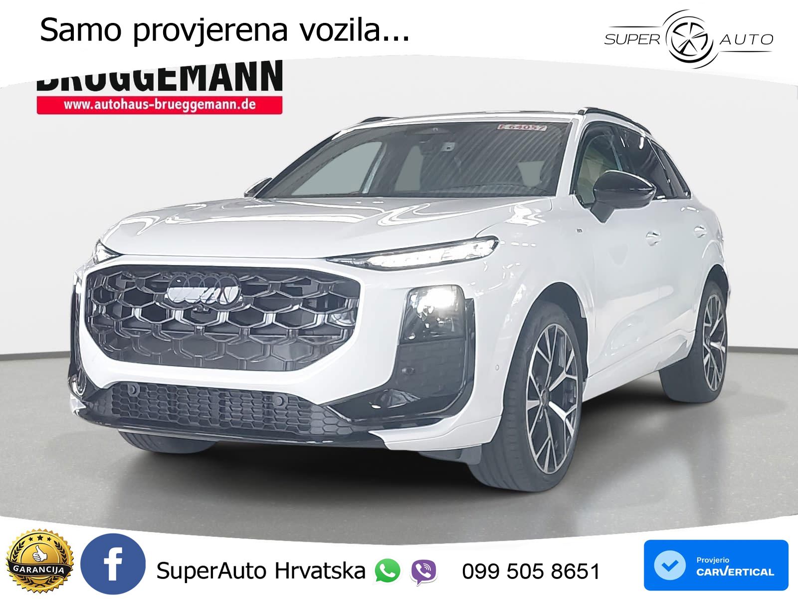 Audi Q3 2.0 TDI (150 KS) S tronic S line LED+GR SJED+ACC