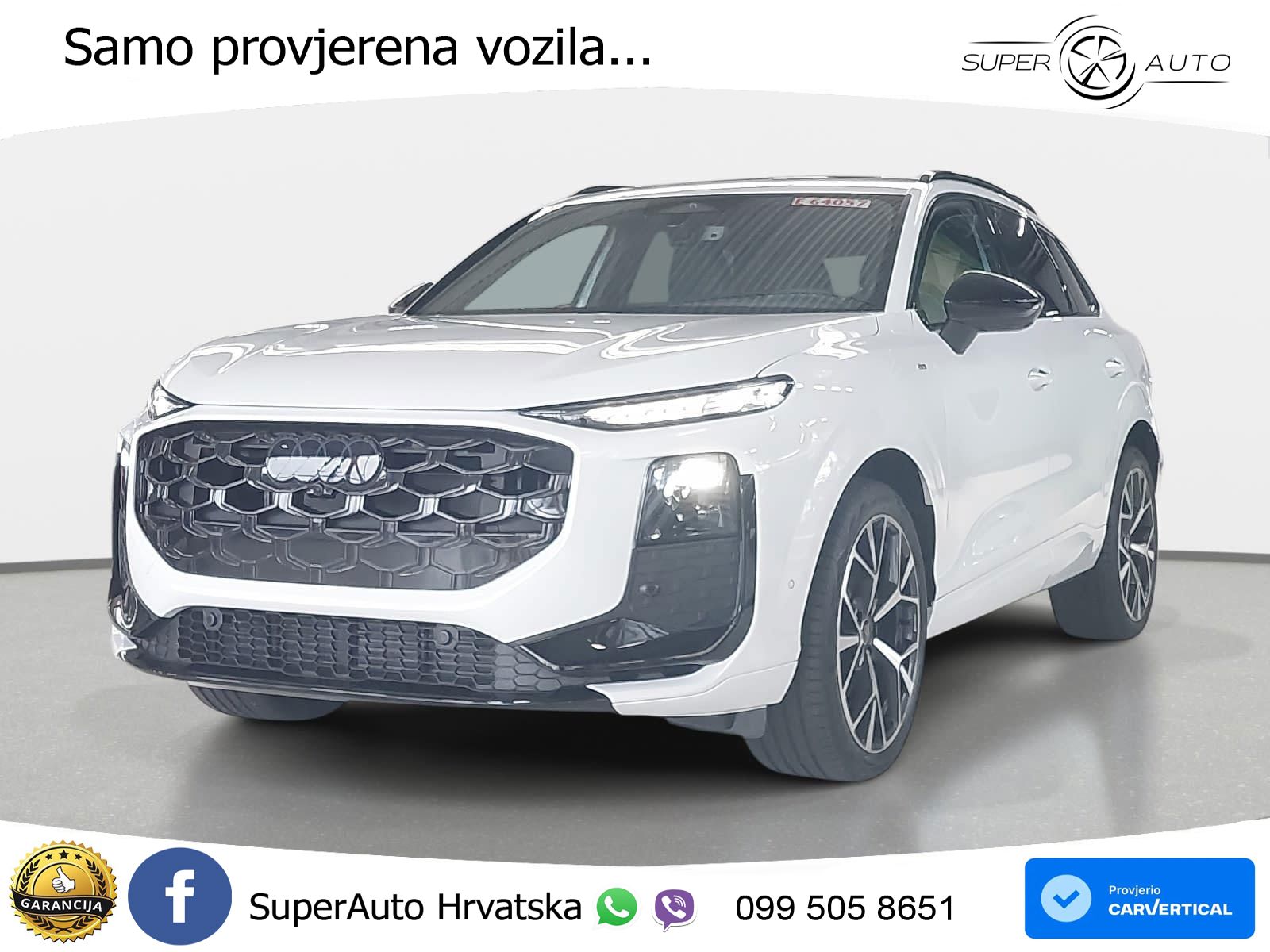 Audi Q3 2.0 TDI (150 KS) S tronic S line LED+GR SJED+ACC