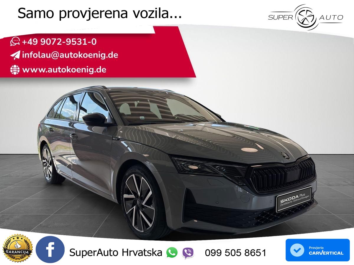 Škoda Octavia Combi 2.0 TDI (150 KS) DSG SportLine LED+GR SJED+ACC