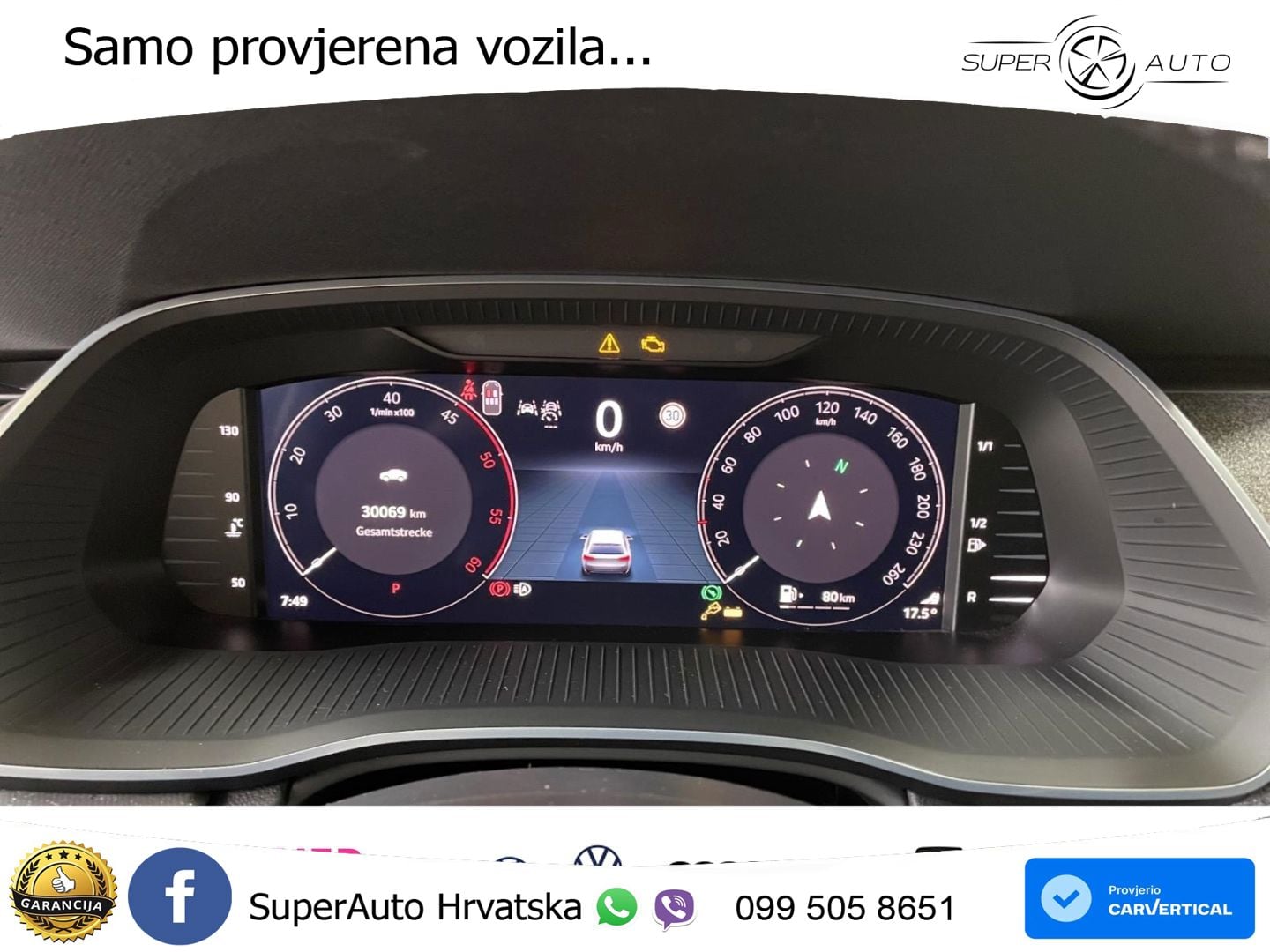 Škoda Octavia Combi 2.0 TDI (150 KS) DSG MATRIX+GR SJED+KAM