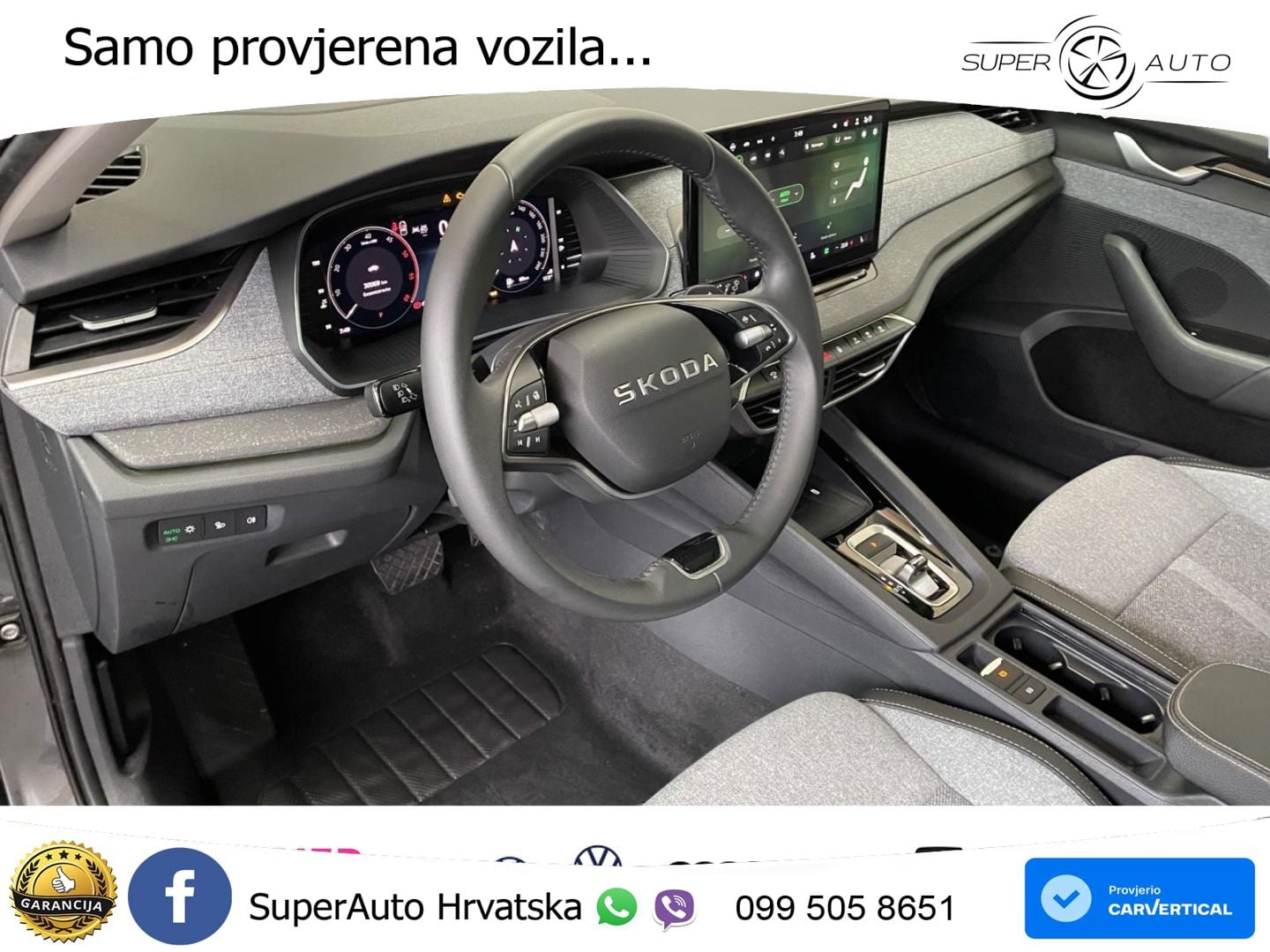 Škoda Octavia Combi 2.0 TDI (150 KS) DSG MATRIX+GR SJED+KAM