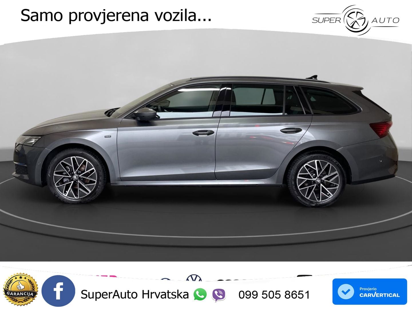 Škoda Octavia Combi 2.0 TDI (150 KS) DSG MATRIX+GR SJED+KAM