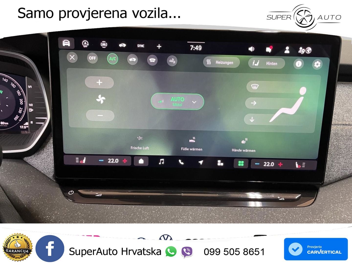 Škoda Octavia Combi 2.0 TDI (150 KS) DSG MATRIX+GR SJED+KAM