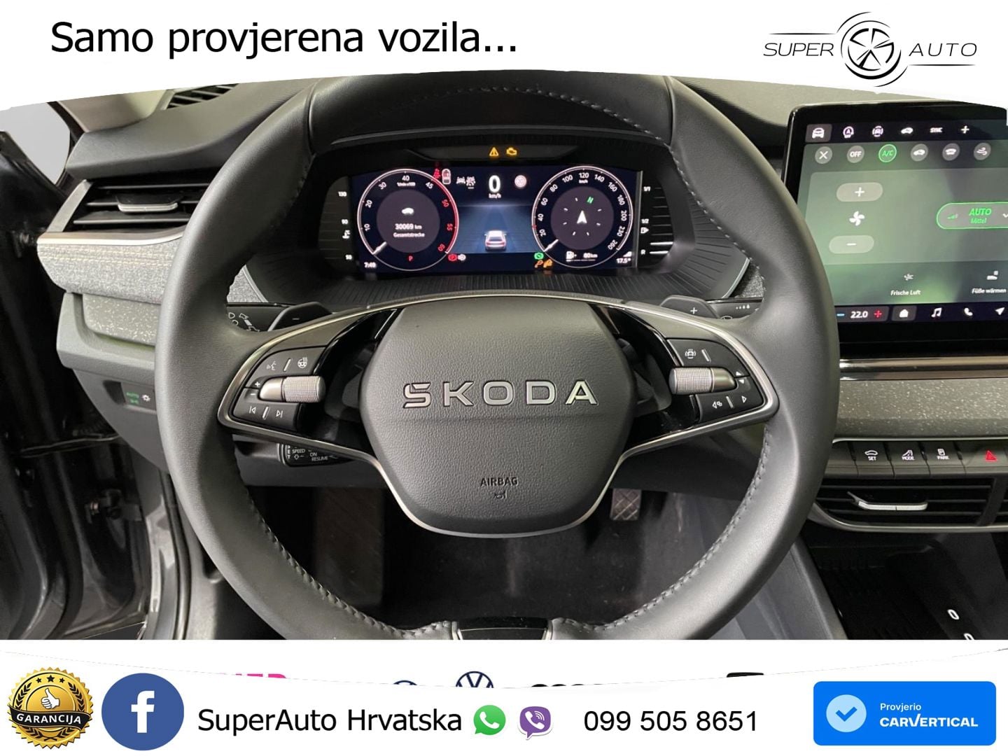 Škoda Octavia Combi 2.0 TDI (150 KS) DSG MATRIX+GR SJED+KAM