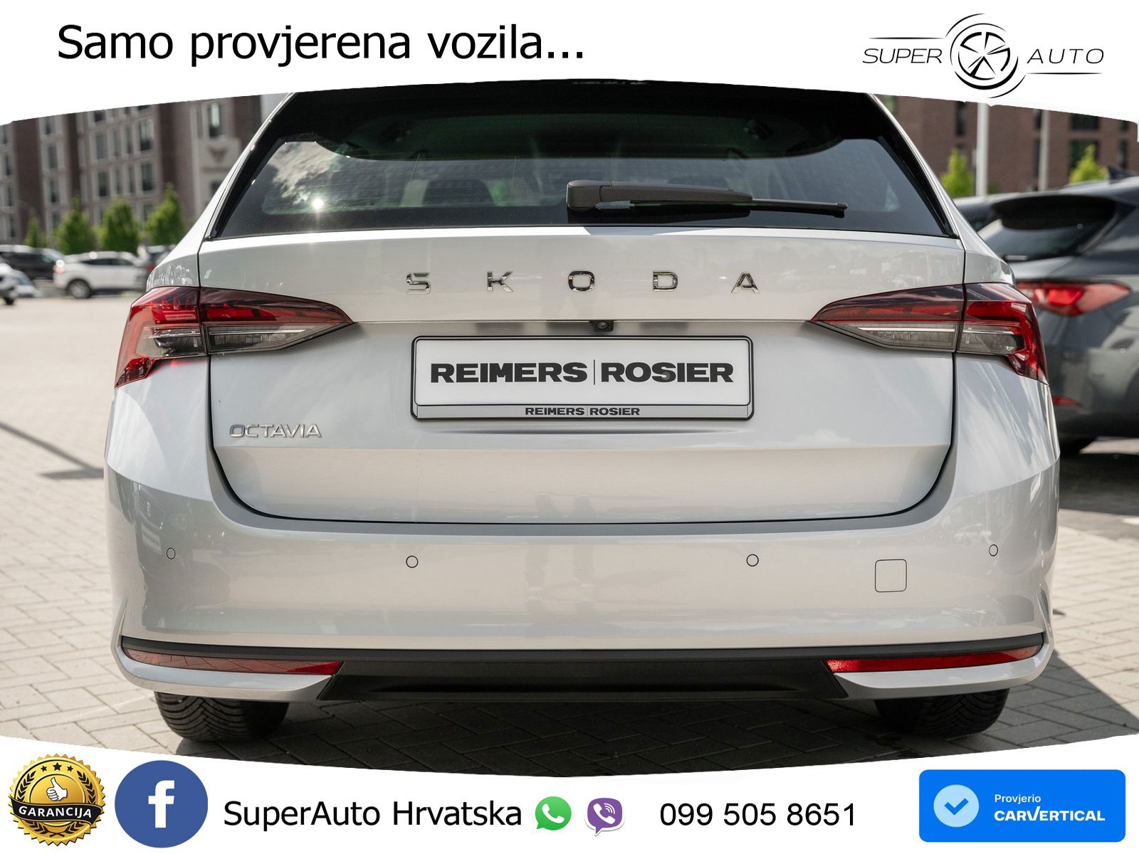 Škoda Octavia Combi 2.0 TDI (150 KS) DSG Selection LED+GR SJED+ACC