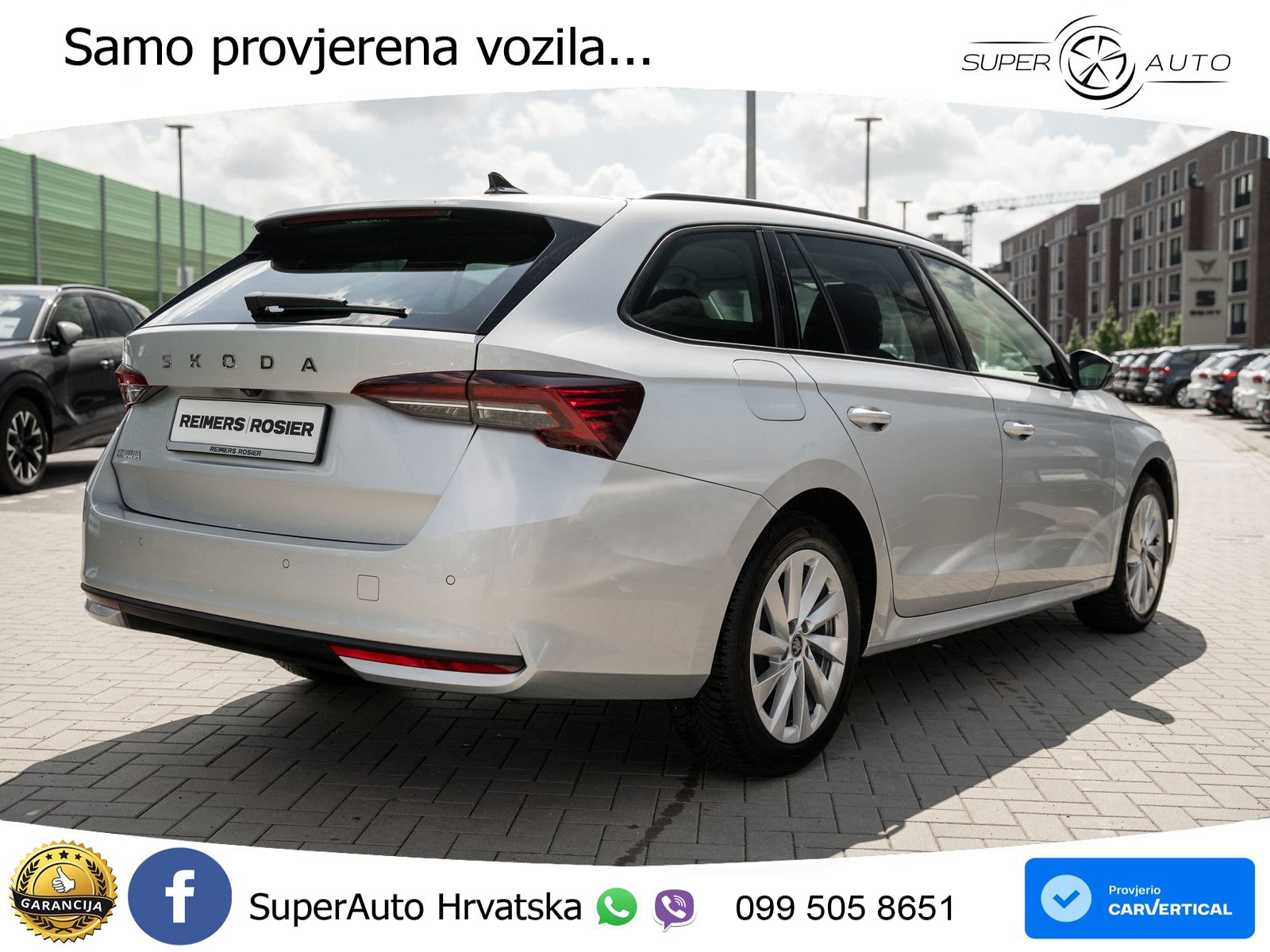 Škoda Octavia Combi 2.0 TDI (150 KS) DSG Selection LED+GR SJED+ACC