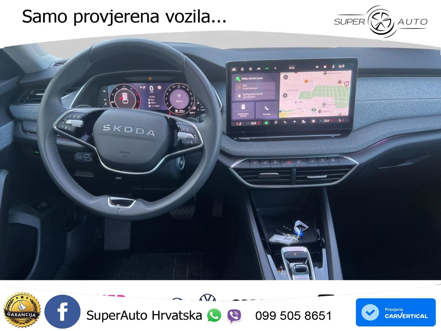 Škoda Octavia Combi 2.0 TDI (150 KS) DSG MATRIX+GR SJED+KAM