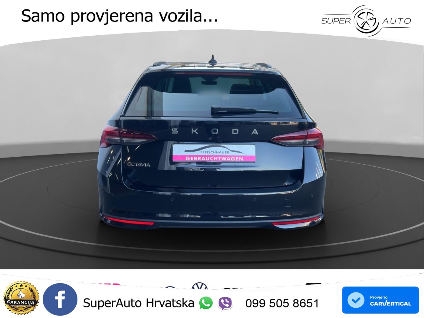Škoda Octavia Combi 2.0 TDI (150 KS) DSG MATRIX+GR SJED+KAM