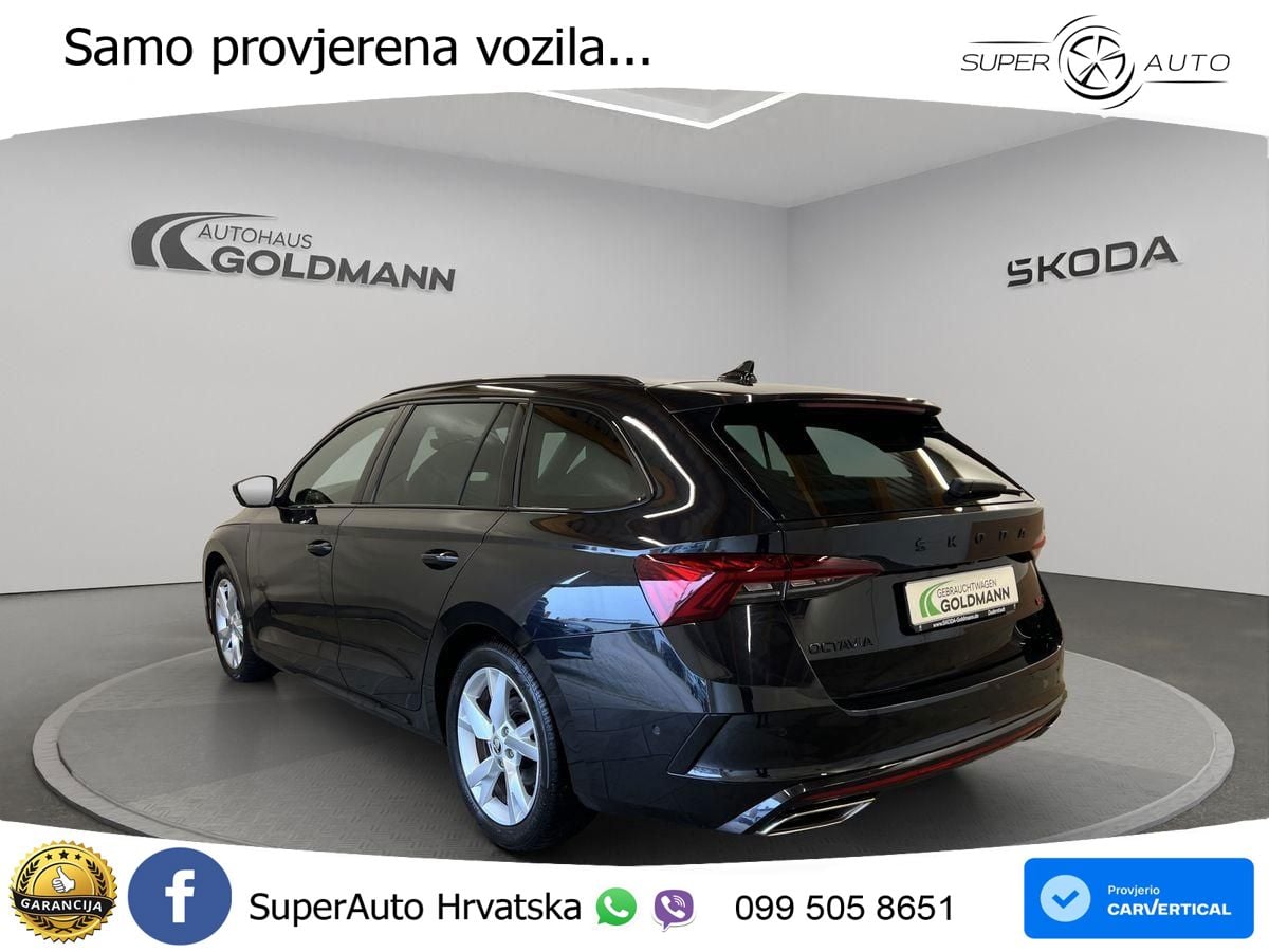 Škoda Octavia Combi RS 2.0 TDI (200 KS) DSG LED+GR SJED+ACC