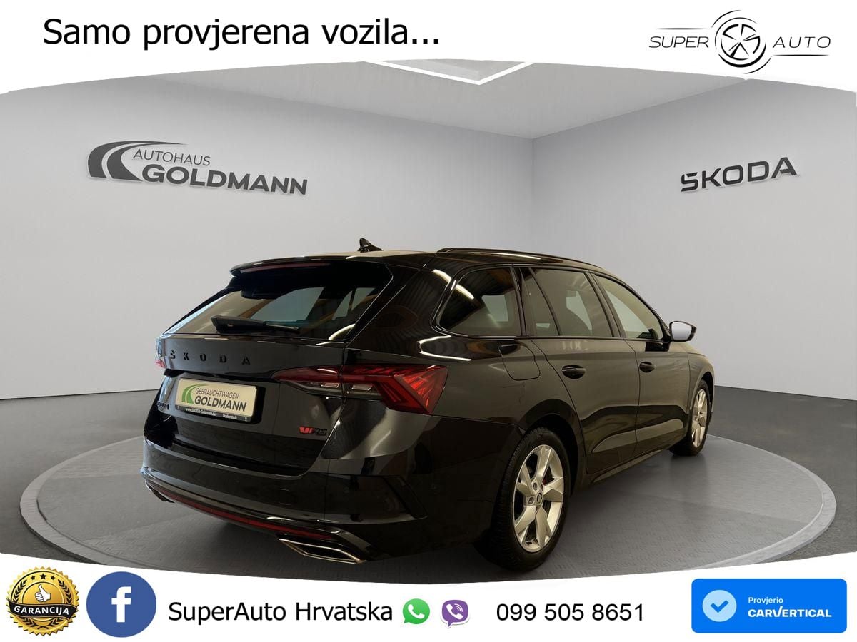 Škoda Octavia Combi RS 2.0 TDI (200 KS) DSG LED+GR SJED+ACC