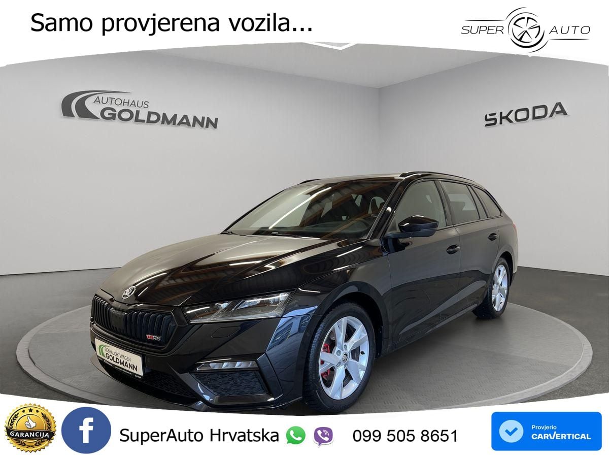 Škoda Octavia Combi RS 2.0 TDI (200 KS) DSG LED+GR SJED+ACC
