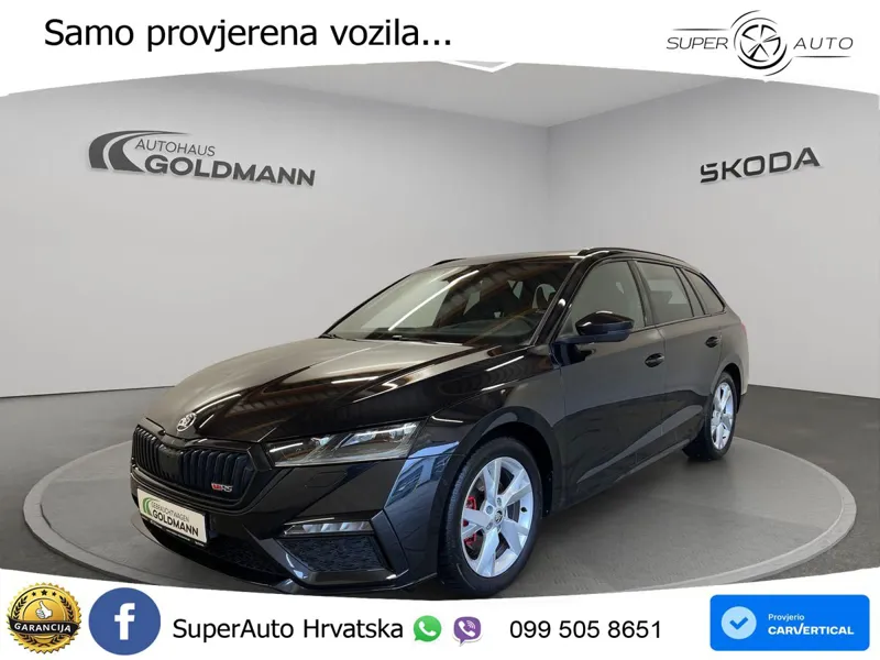 Škoda Octavia Combi RS 2.0 TDI (200 KS) DSG LED+GR SJED+ACC