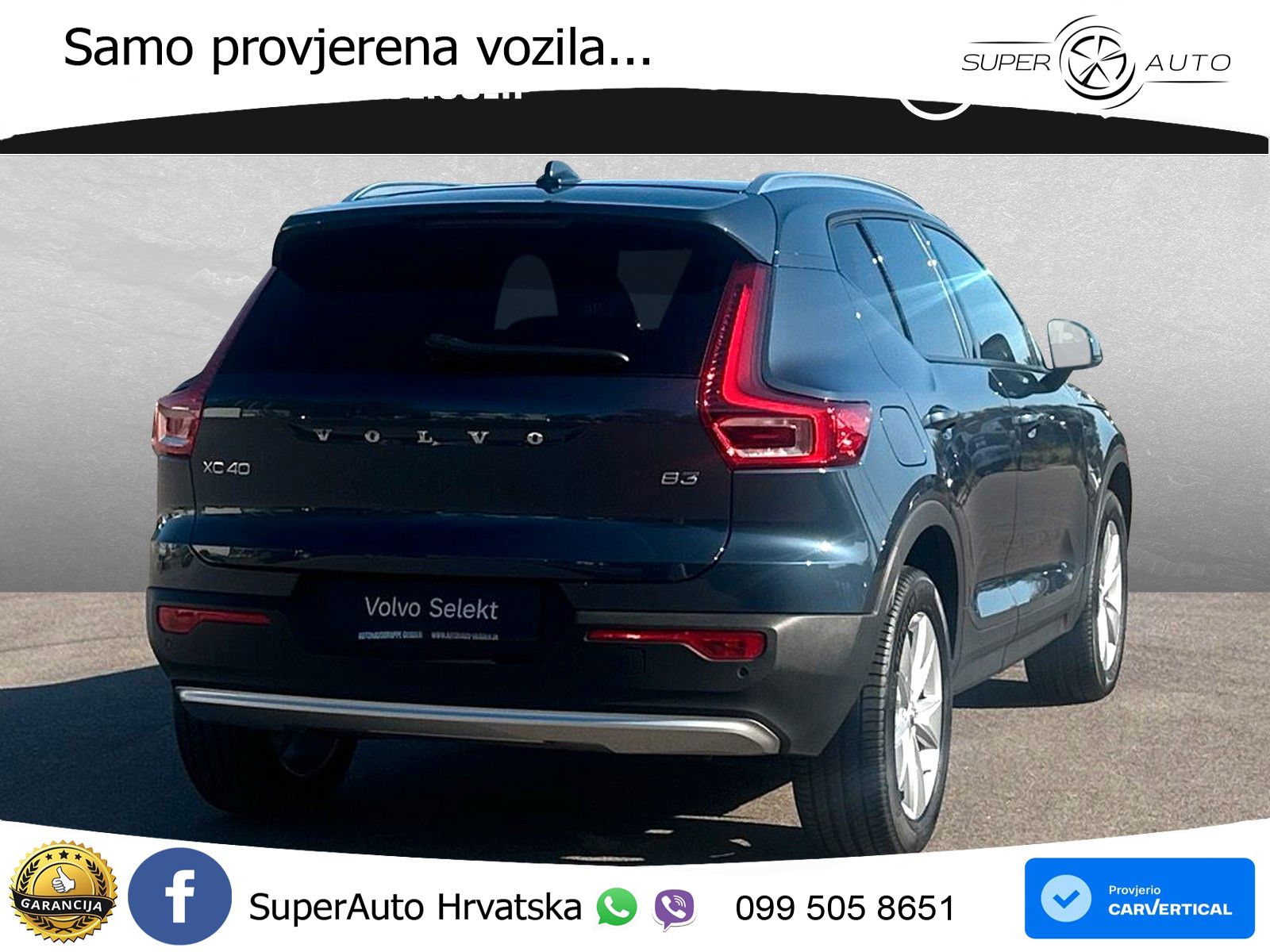 Volvo XC40 2.0 B3 163 KS Automatic LED+ACC