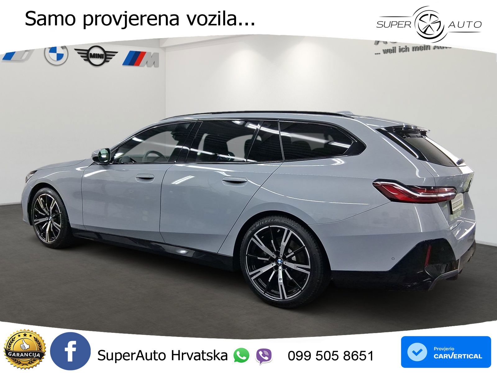 BMW 520i Touring (208 KS) Steptronic M Sport LED+GR SJED+ACC