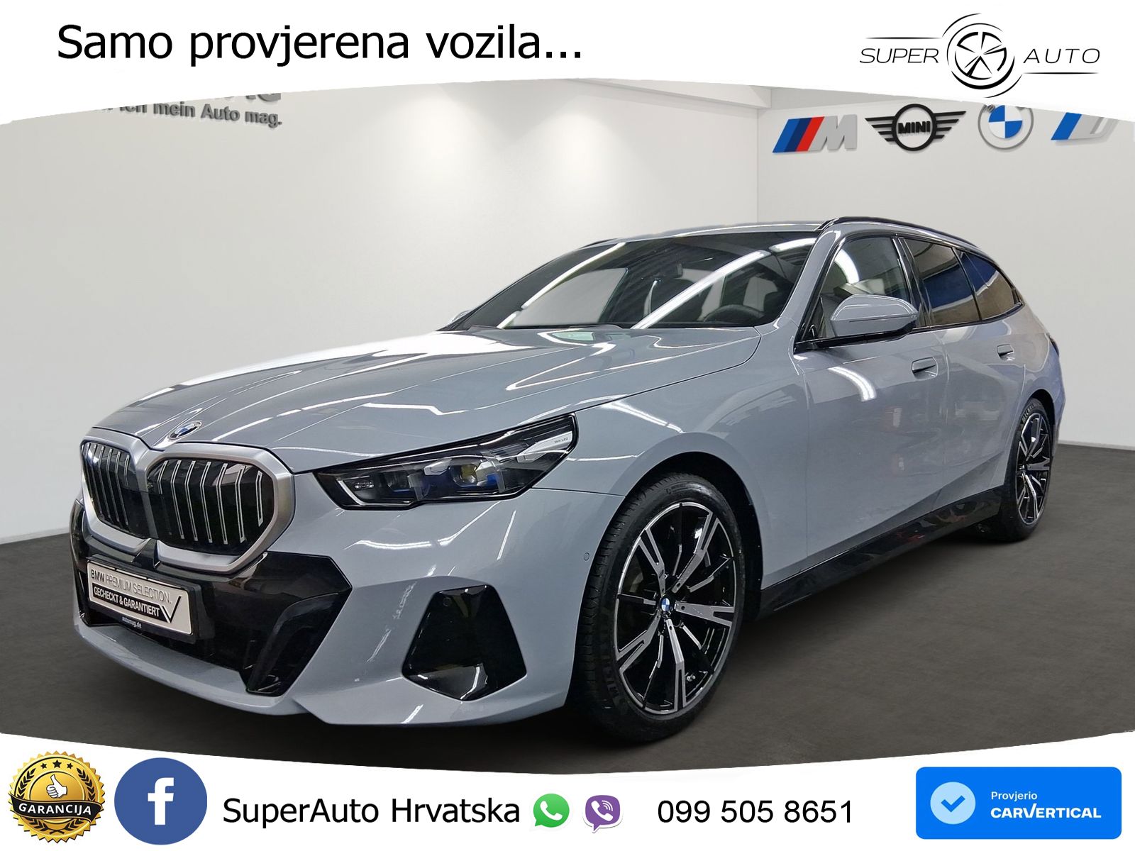 BMW 520i Touring (208 KS) Steptronic M Sport LED+GR SJED+ACC