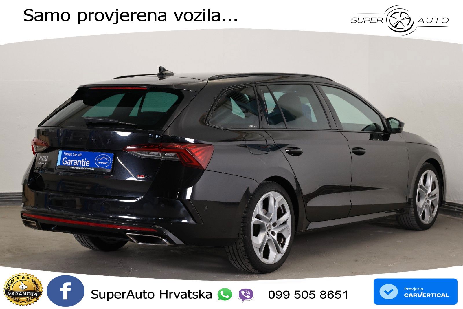Škoda Octavia Combi RS 2.0 TDI (200 KS) DSG