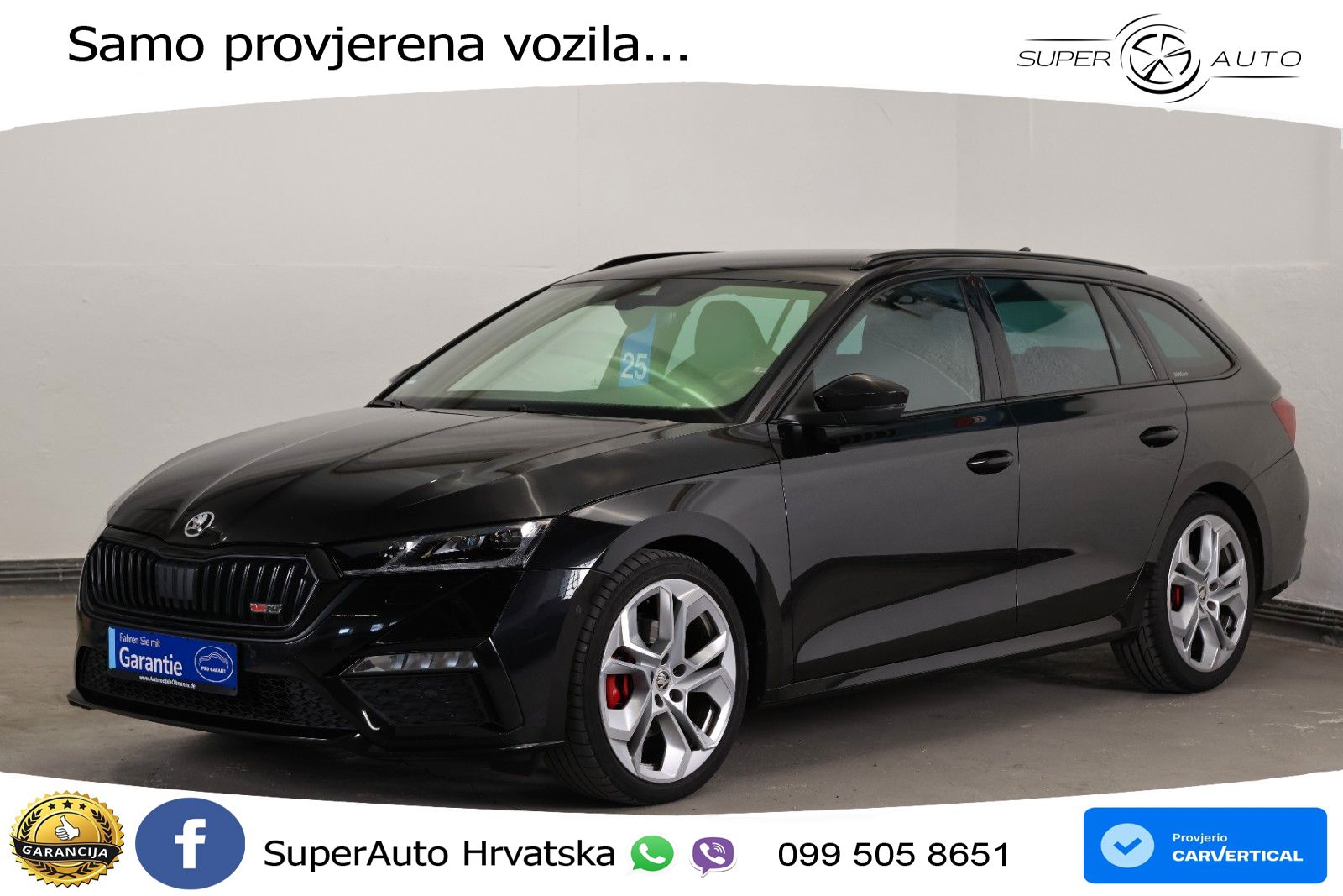 Škoda Octavia Combi RS 2.0 TDI (200 KS) DSG