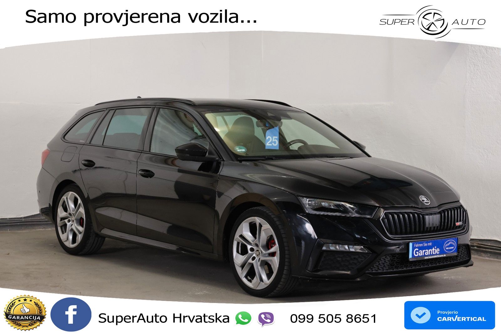 Škoda Octavia Combi RS 2.0 TDI (200 KS) DSG