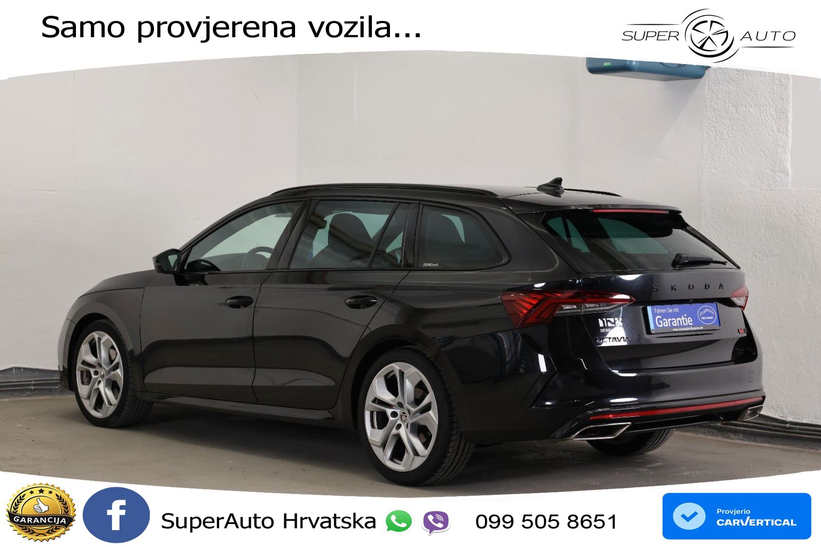 Škoda Octavia Combi RS 2.0 TDI (200 KS) DSG