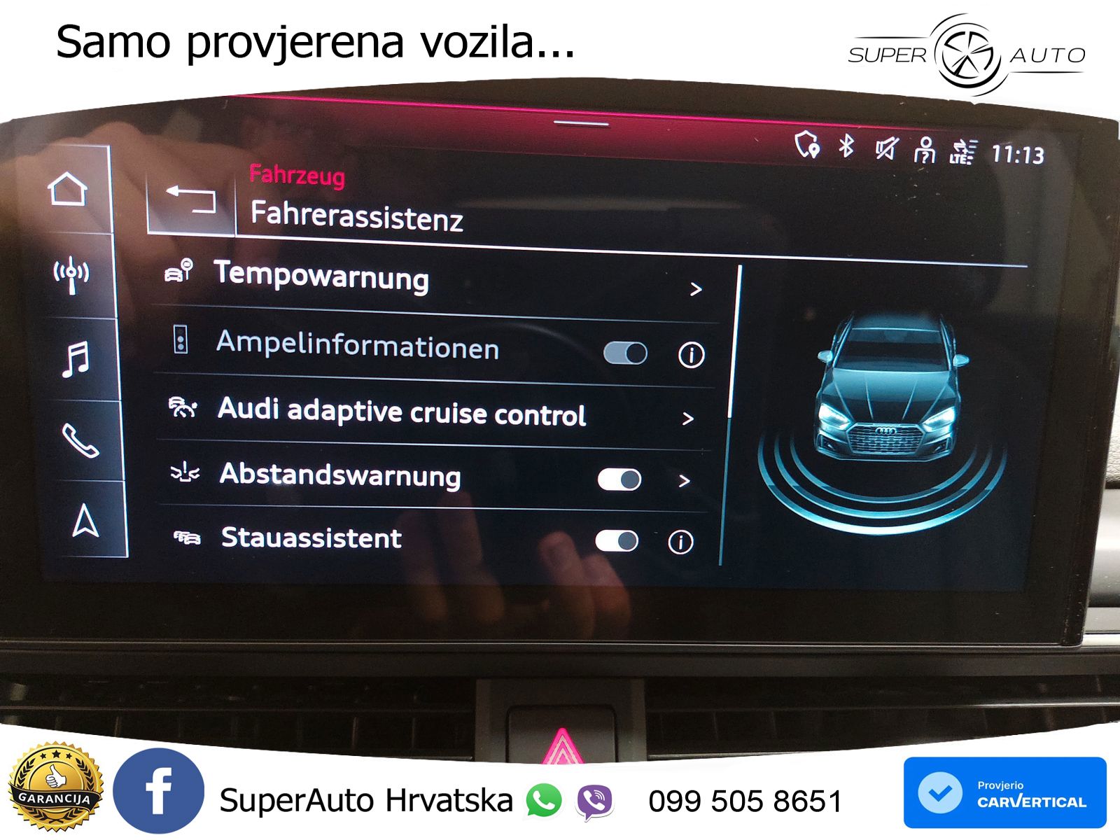 Audi A5 Sportback  40 TFSI (204 KS) quattro S tronic advanced MATRIX+GR SJED+KAM