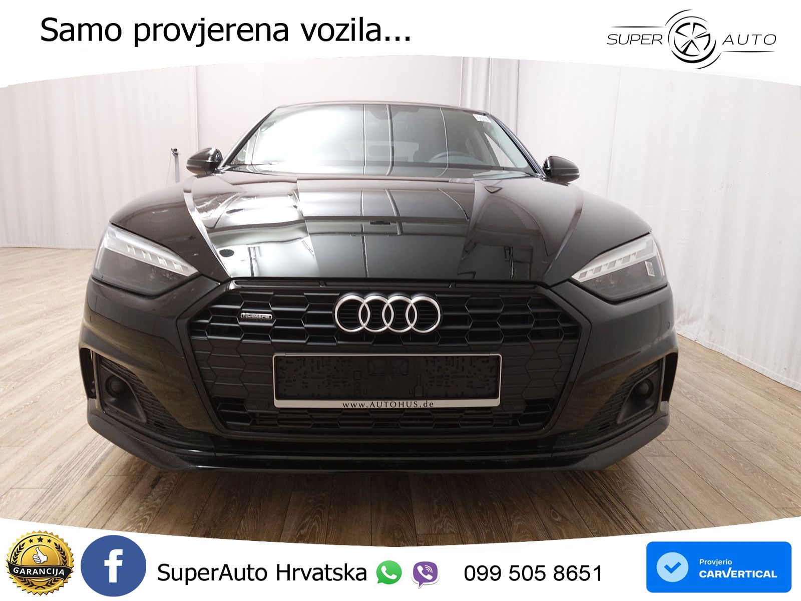Audi A5 Sportback  40 TFSI (204 KS) quattro S tronic advanced MATRIX+GR SJED+KAM