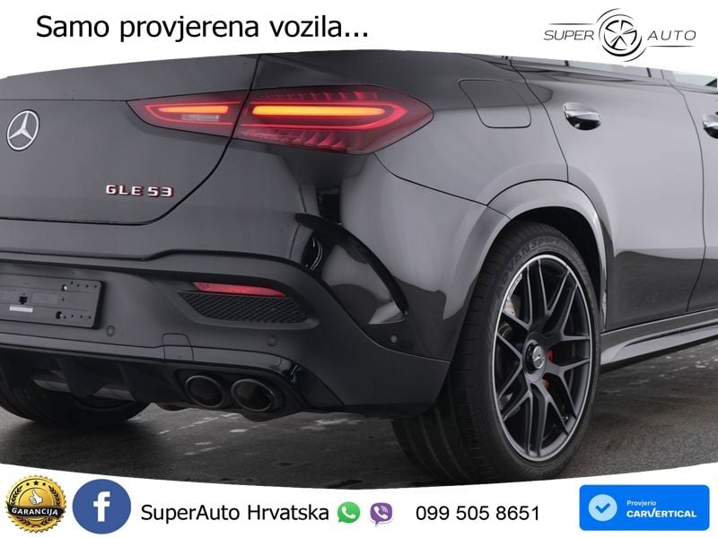 Mercedes AMG GLE Coupe 53 (544 KS) 4MATIC+ AMG SPEEDSHIFT TCT 9G ACC+HEAD+GR SJED+360+PANO