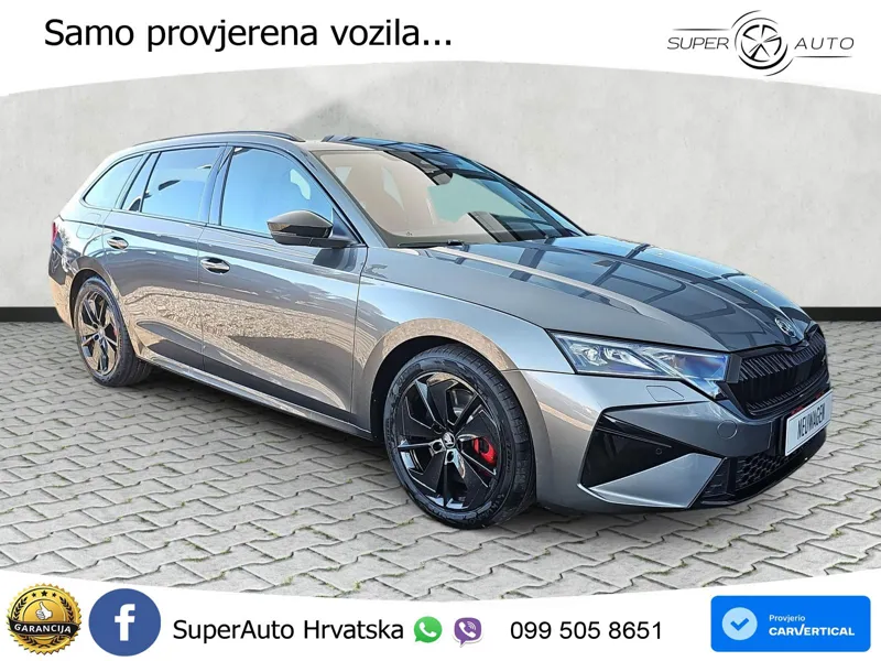 Škoda Octavia Combi RS 2.0 TSI (265 KS) DSG MATRIX+GR SJED+KAM