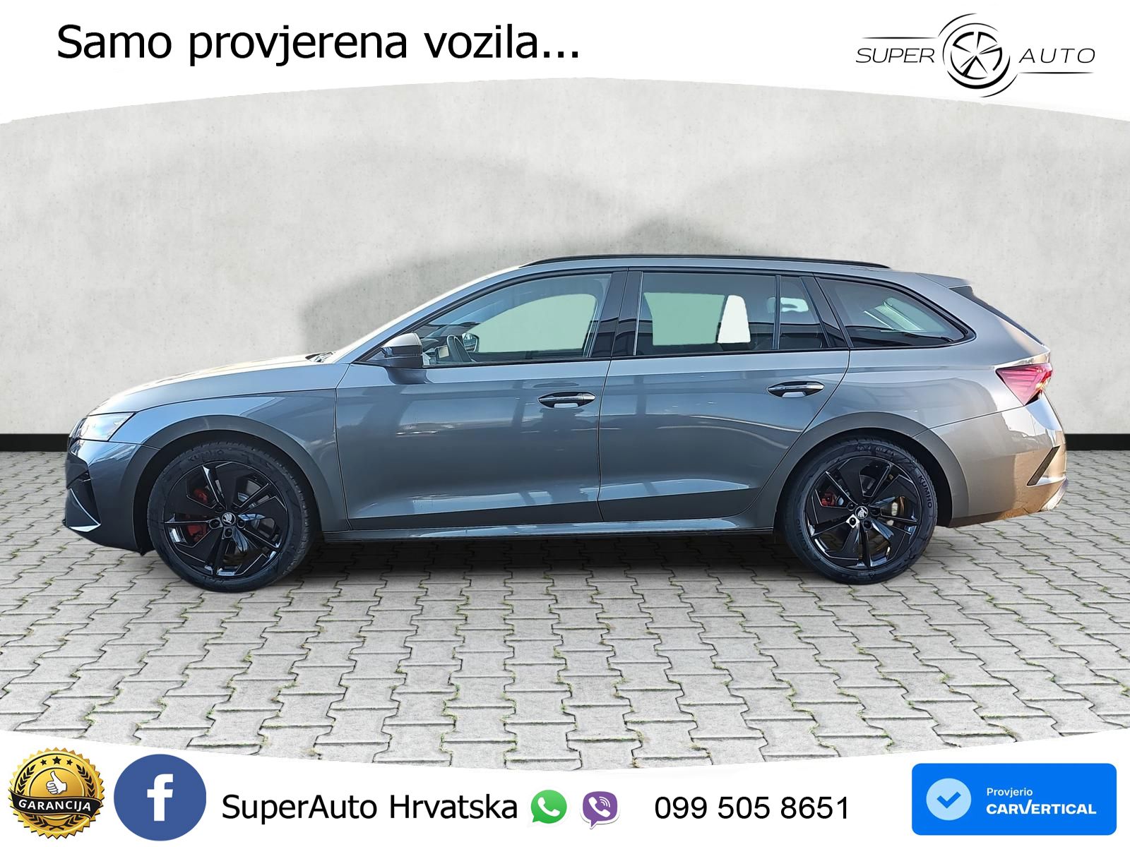 Škoda Octavia Combi RS 2.0 TSI (265 KS) DSG MATRIX+GR SJED+KAM