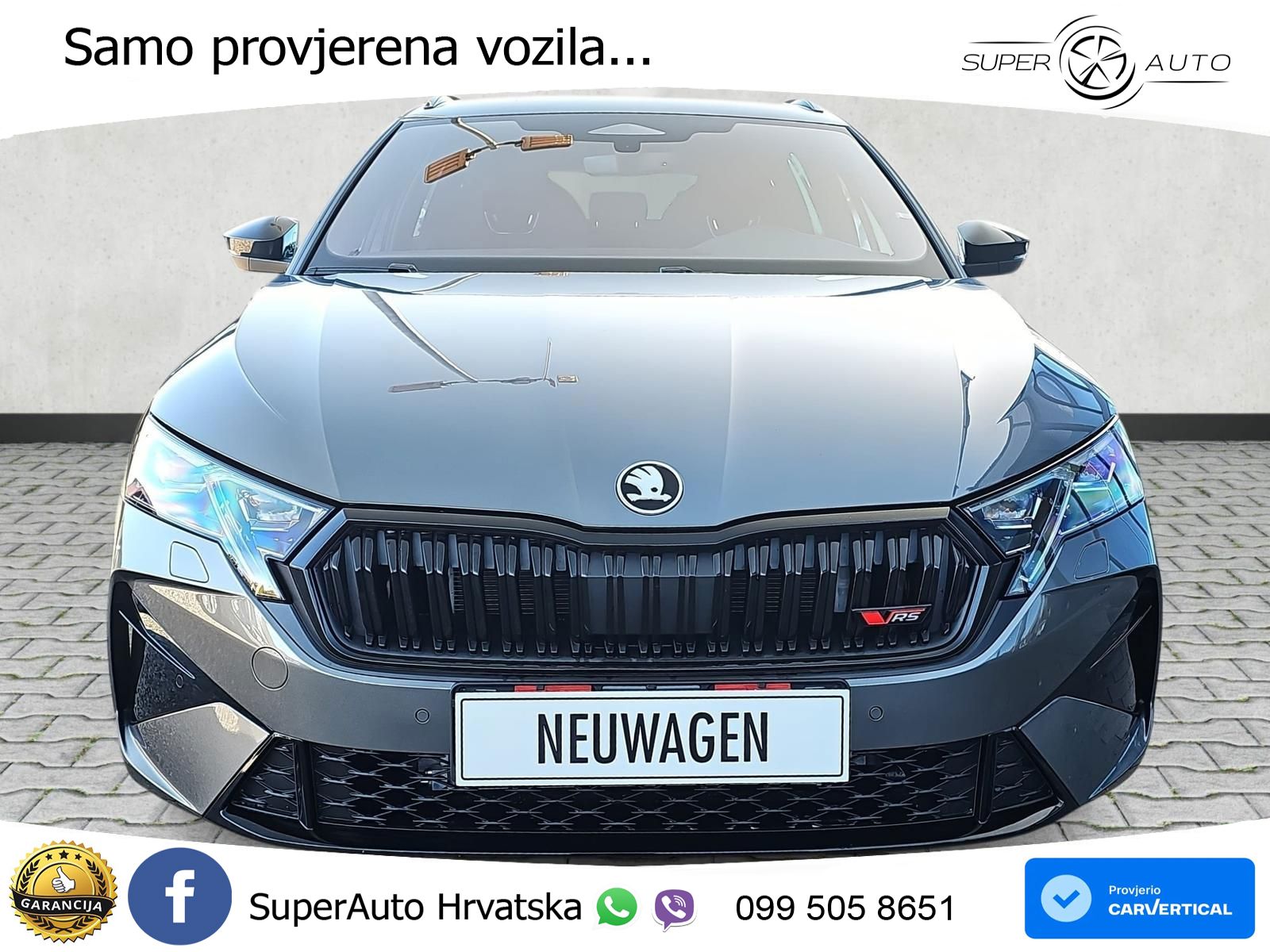 Škoda Octavia Combi RS 2.0 TSI (265 KS) DSG MATRIX+GR SJED+KAM