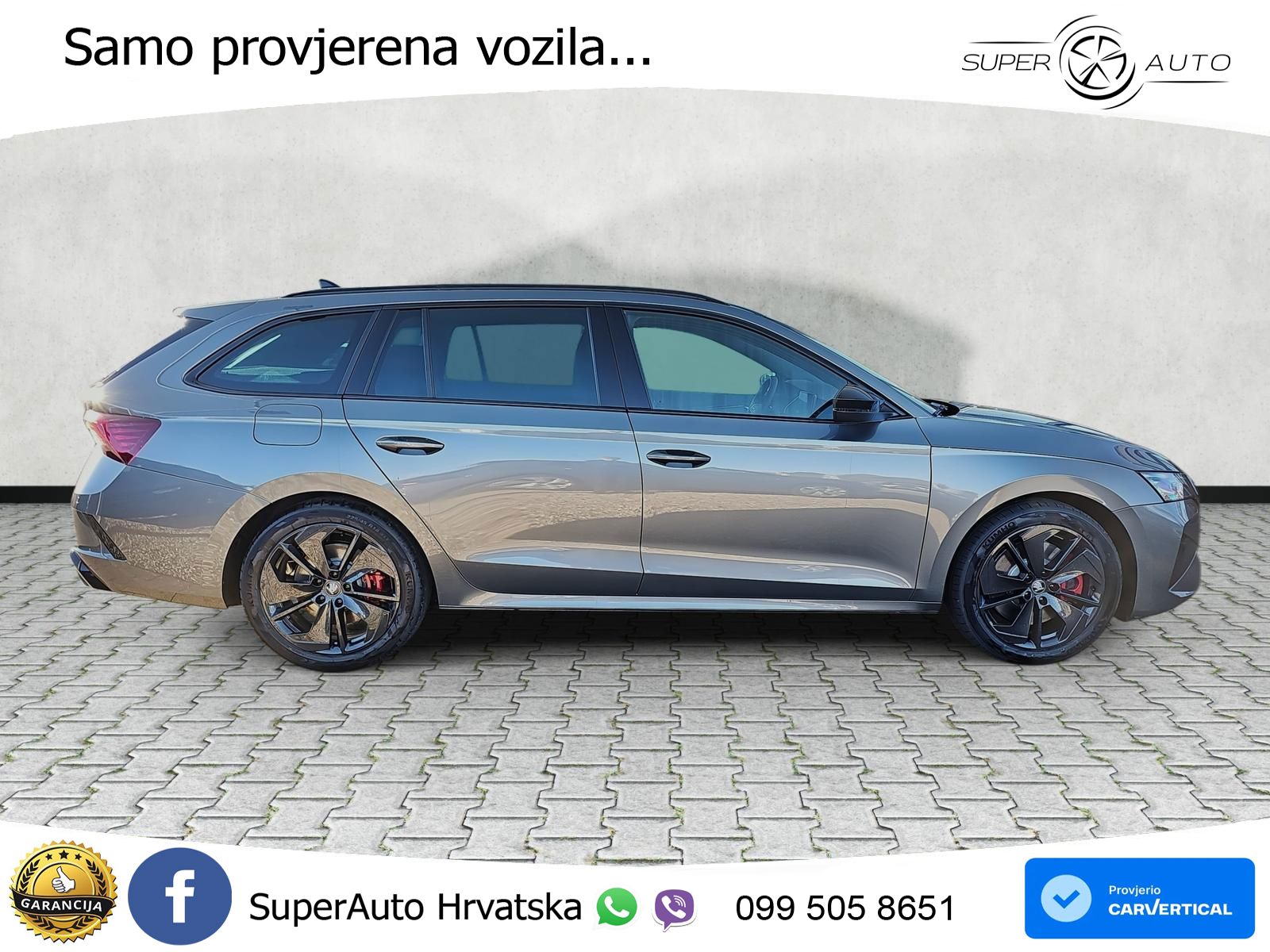 Škoda Octavia Combi RS 2.0 TSI (265 KS) DSG MATRIX+GR SJED+KAM