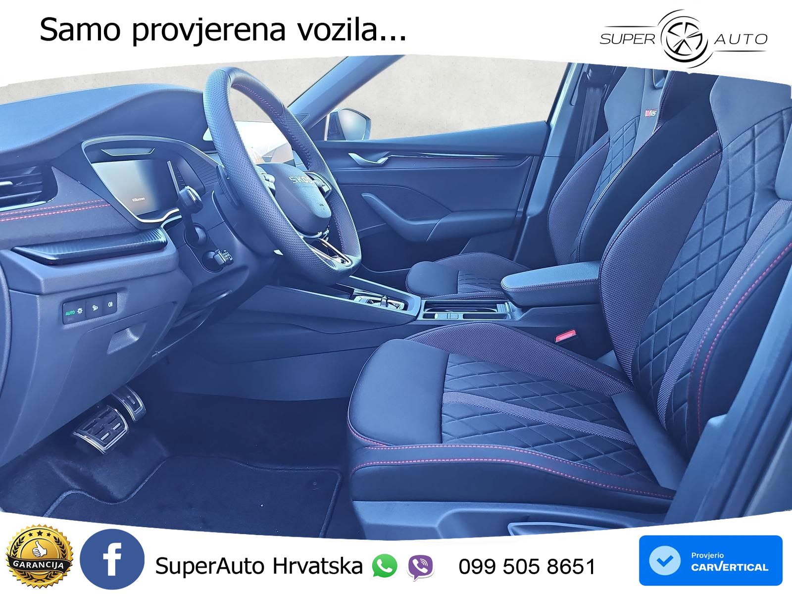 Škoda Octavia Combi RS 2.0 TSI (265 KS) DSG MATRIX+GR SJED+KAM