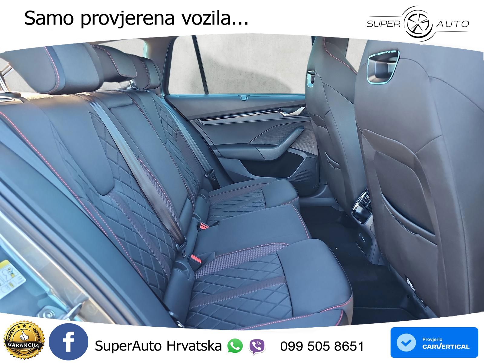 Škoda Octavia Combi RS 2.0 TSI (265 KS) DSG MATRIX+GR SJED+KAM