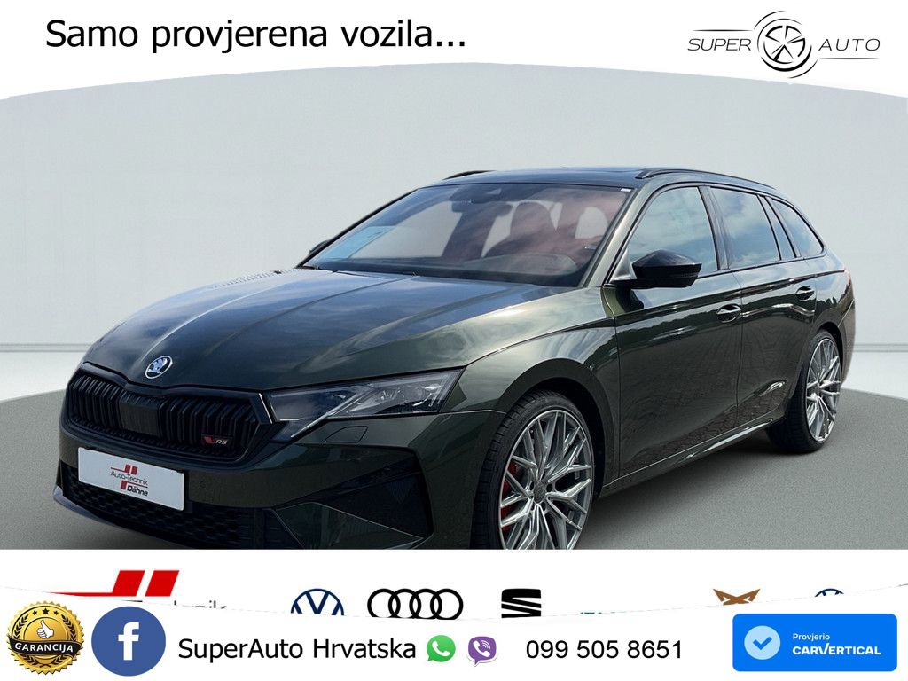Škoda Octavia Combi RS 2.0 TSI (265 KS) DSG MATRIX+GR SJED+KAM