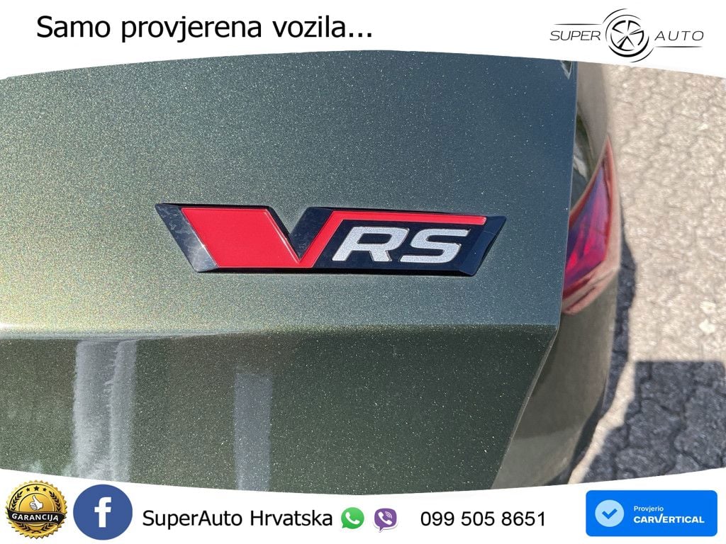 Škoda Octavia Combi RS 2.0 TSI (265 KS) DSG MATRIX+GR SJED+KAM